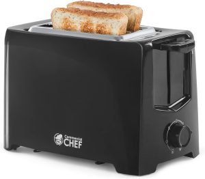 Commercial Chef CCT2201B - 2 Slice Toaster, Black